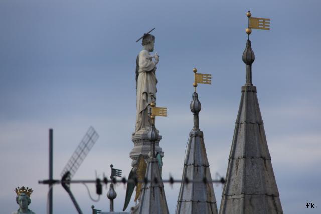 Sur les toits de Venise