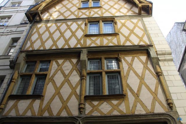 Une maison à colombages Une maison à colombages