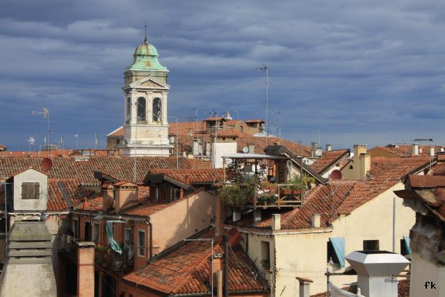Sur les toits de Venise